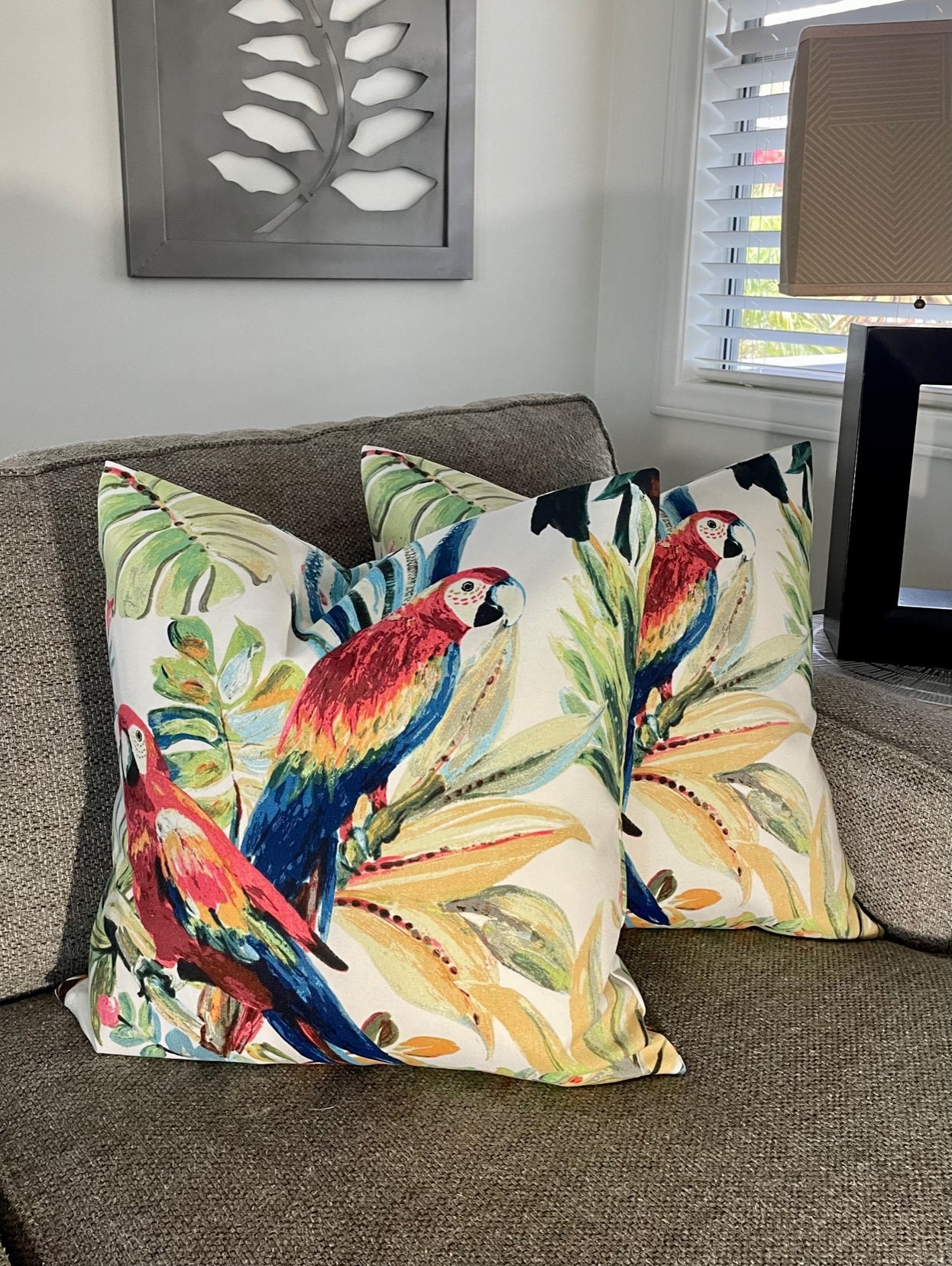 Colorful Parrot Pillow Covers Will Add a Splash of Color to Your Decor ...