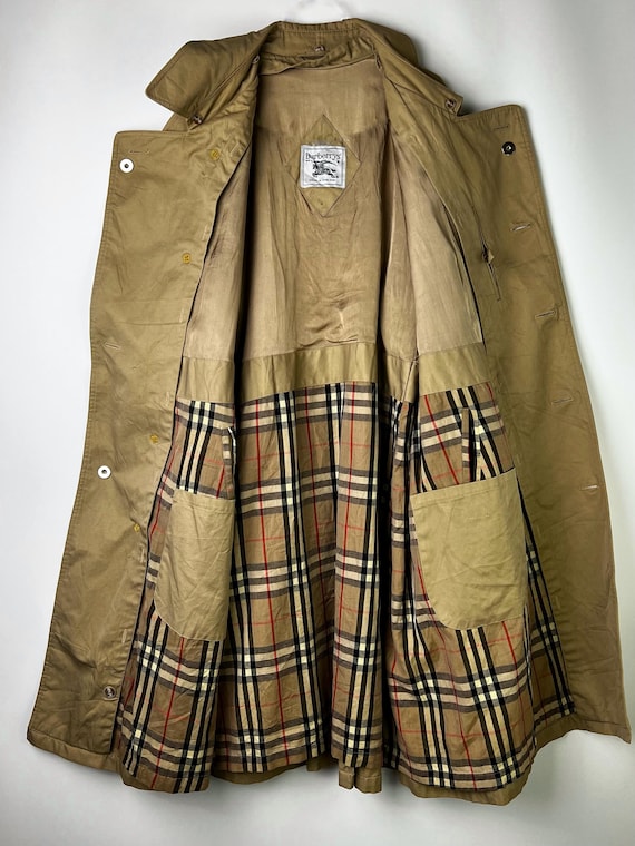 バーバリー ヴィンテージ トレンチコート ダブルブレスト ベージュ XXL
