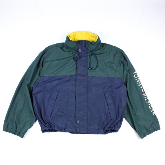 tommy hilfiger windbreaker jacket