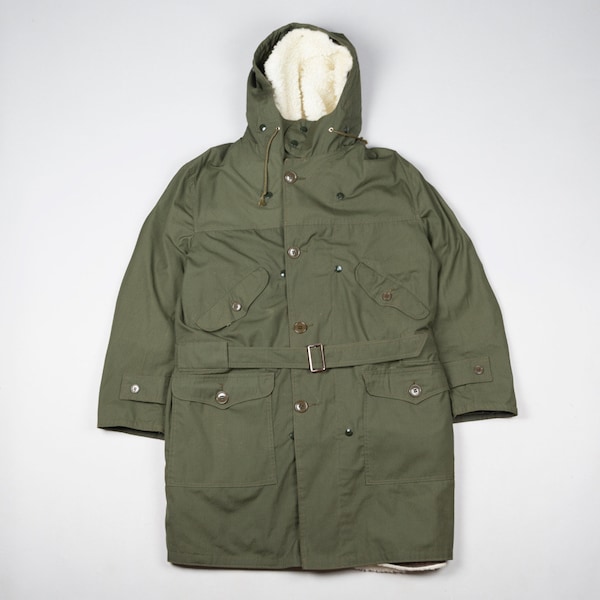 Vintage M47 Military Parka Green