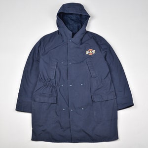 Vintage M47 Military Parka Blue Ferrari Racing