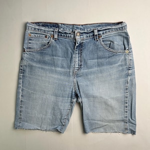 Levis 525 Jeans Shorts Light Blue W33