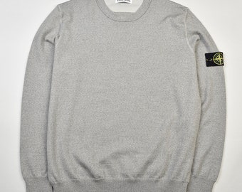 Stone Island Fine Knit Grau - 3Xl