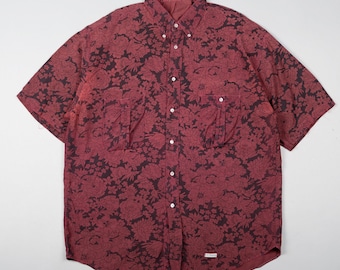 Cp Company Vintage Archivio Paisley Pattern Rayon Shirt - Large