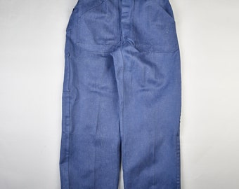 Pantaloni da lavoro vintage blu - 52