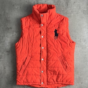 Ralph Lauren Gilet in piuma d&#39;oca Big Pony Arancione