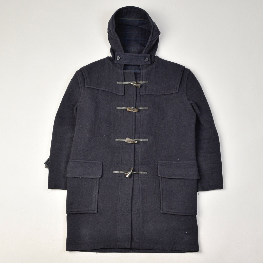 Burberry Duffel Coat Montgomery Blue - Etsy