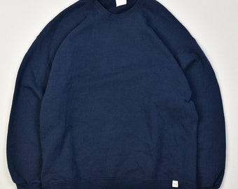 Russell Vintage Blank Sweatshirt Blue - Xl