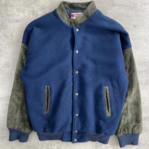 Trimark Varsity Jacket Made In Canada Large