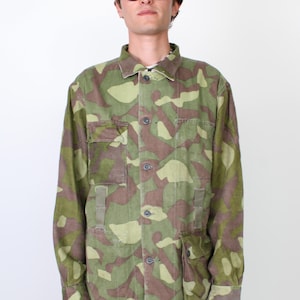Vintage Finnish Army M-62 Reversible Field Jacket Camo - Etsy