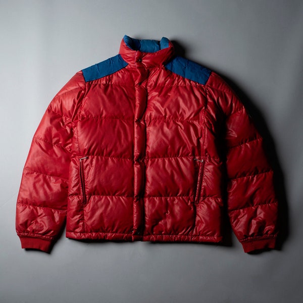 Moncler Grenoble puffer jacket red