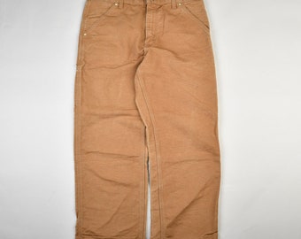 Pantalon de charpentier genou unique Carhartt vintage Marron - 30