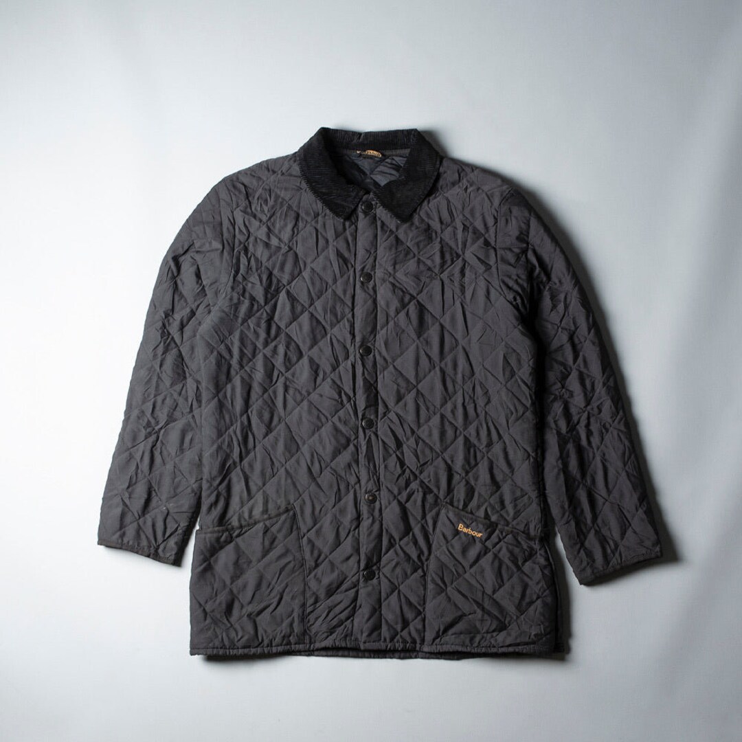 Barbour Eskdale Quilted Jacket Black Etsy