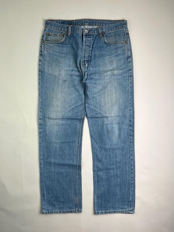 Levis 501 Vintage Medium Wash Jeans W36 - Etsy