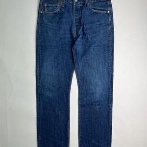 Levis 501 Vintage Dark Wash Jeans W34