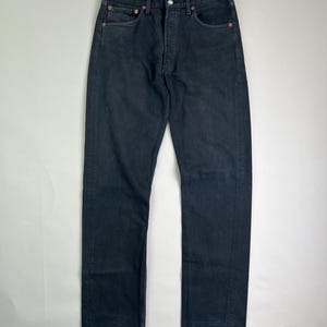 Levis 501 Vintage Jeans Black W32