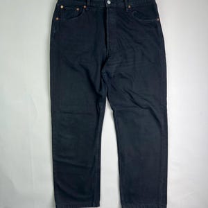 Levis 501 Vintage Jeans Black W36