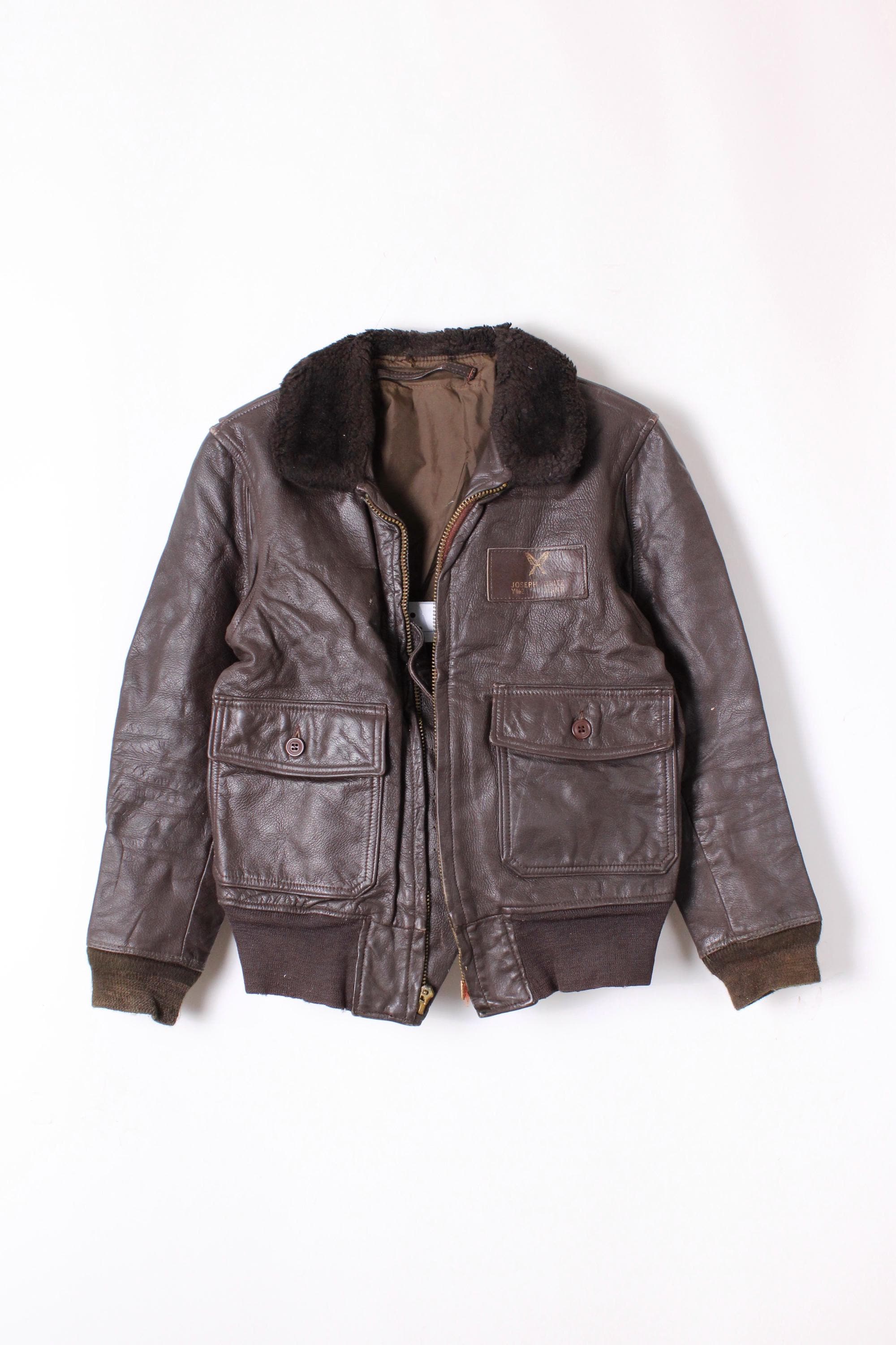 Made in USA, hard-to-find Schott N-2B flight jacket, M, 50s