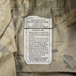 Us Air Force Digital Camo Cargo Pants image 5