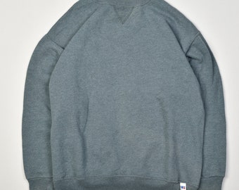 Russell Vintage Blank Sweatshirt Blue - Xs/S