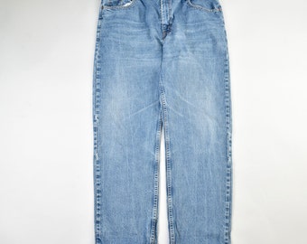 615 Vintage Denim Jeans Blue Orange Tab - 40X32