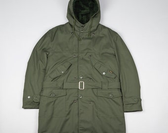 Vintage M47 Military Parka Green