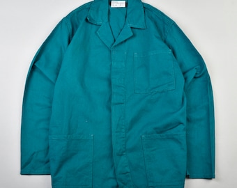 ヴィンテージワークシャツ グリーン - Sサイズ