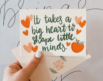 Big heart Card