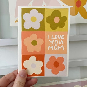 Carte J'aime maman