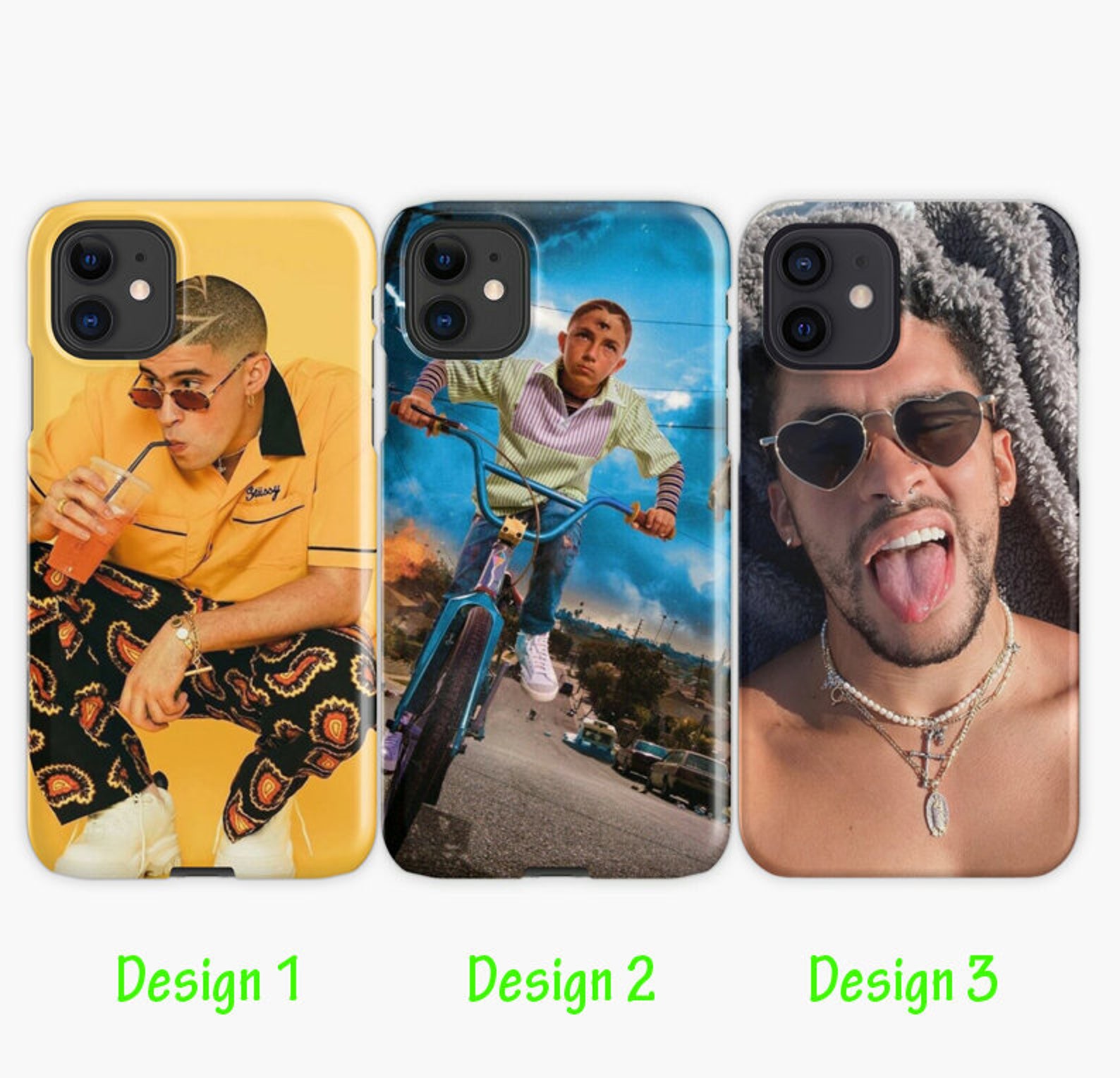 Bad Bunny Funda de iPhone Funda de iPhone Teléfono Etsy