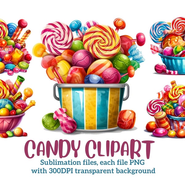 Lollipop Clipart | Candy Graphics | Food Clipart | Candy Svg | Sweets Borders | Ice Cream | Candy Png | Candy Clip Art