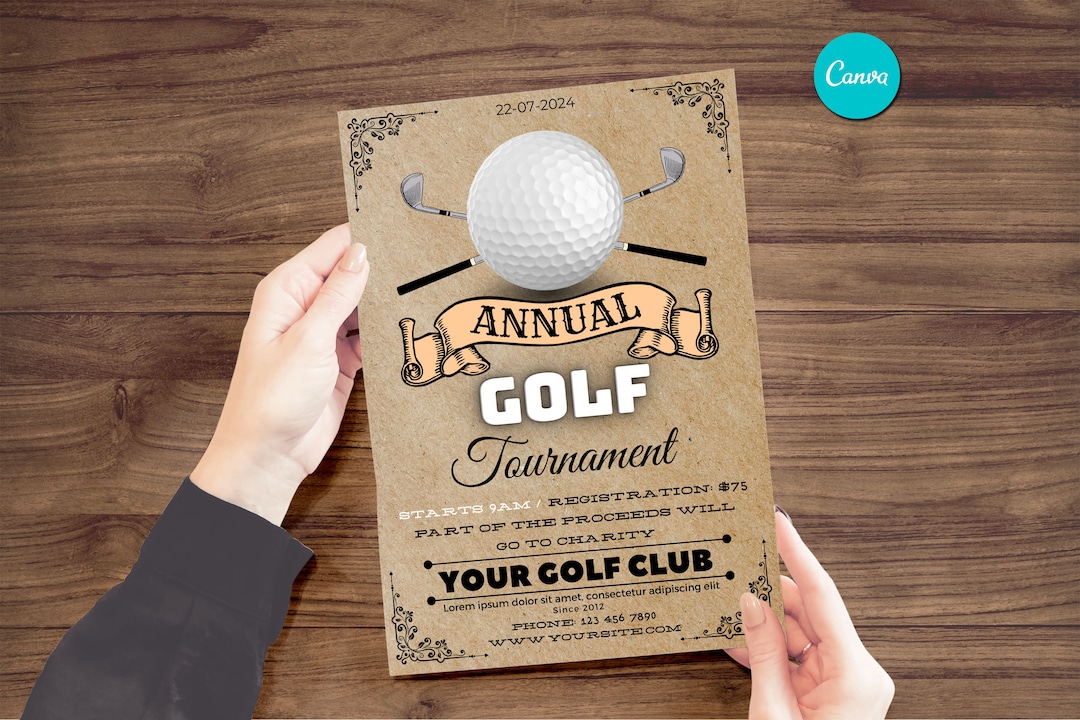 Editable Golf Tournament Flyer Template Golf Tournament Fundraiser Editable Golf Tournament Flyer Template Golf Tournament Fundraiser
