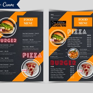 plantilla de menú de comida, plantilla de menú de comida canva,menú de comida, plantilla de menú de restaurante, menú de comida mexicana,