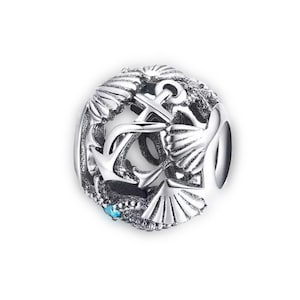 Star fish Sea Life Anchor Shell Bead Charm for Pandora Bracelet Necklace,100% Genuine 925 Sterling Silver Charm, Best Gifts