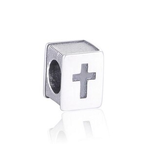 Bibel Charm Fit für Pandora Armband, 100% echte 925 Sterling Silber Charm, beste Geschenke