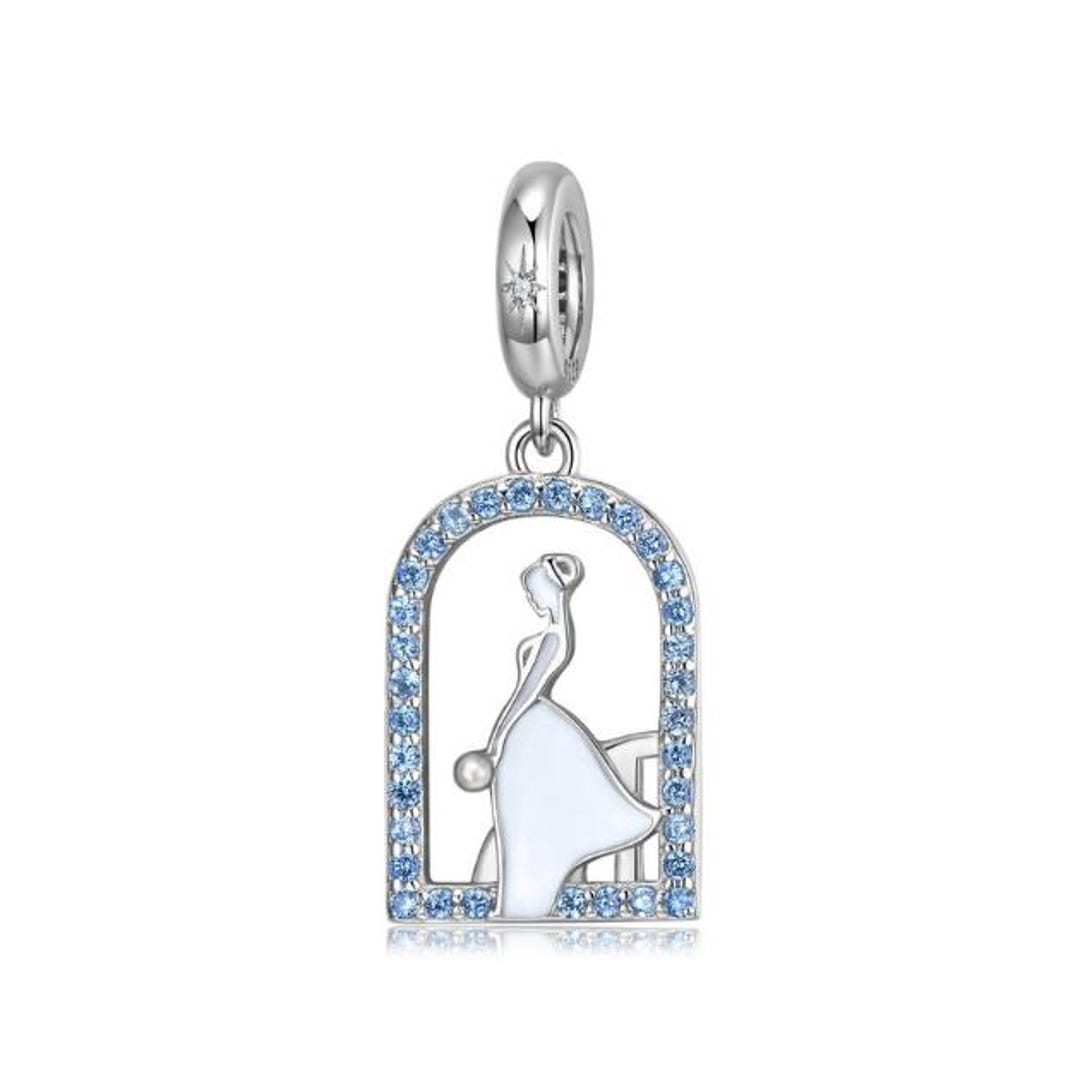 Bride Charm , Beautiful Girl Charm Fit for Pandora Bracelet , 100% ...