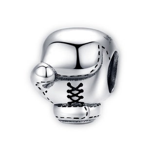 Boxing Gloves Charm for Pandora Bracelet Necklace,100% Genuine 925 Sterling Silver Charm, Best Gifts