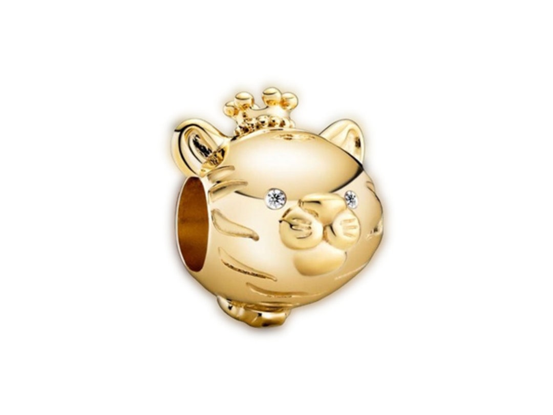 Shining Tiger Charm for Pandora Bracelet Necklace100 Genuine Etsy