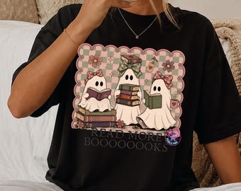 Straszni czytelnicy png, Czarownicowy klub książki png, Modny miłośnik książek na Halloween png, Projekt Salem w stanie Massachusetts, Dziewczęcy Halloween png, Czytelnicy duchów