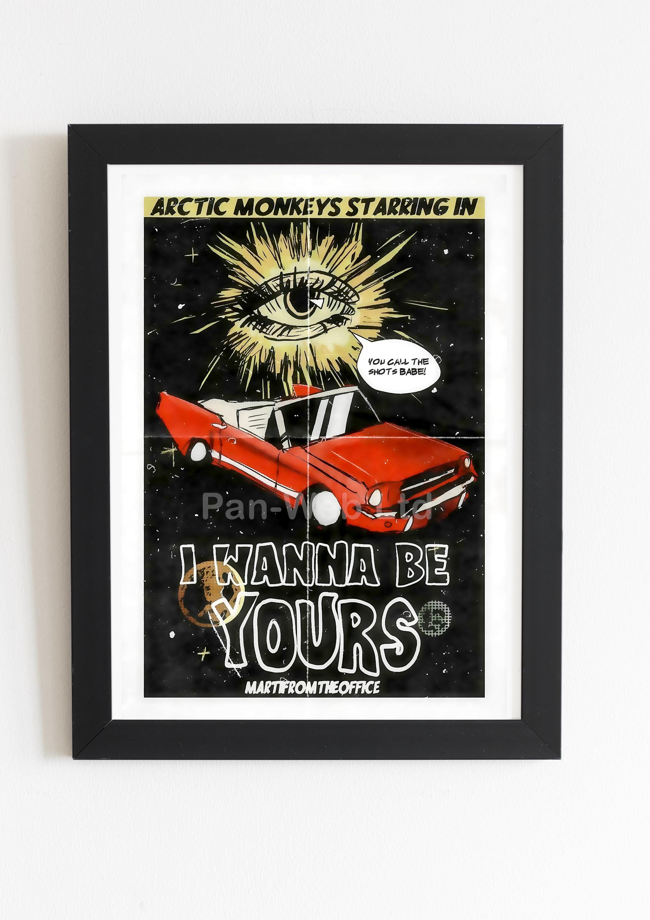 Arctic monkeys poster - Etsy 日本