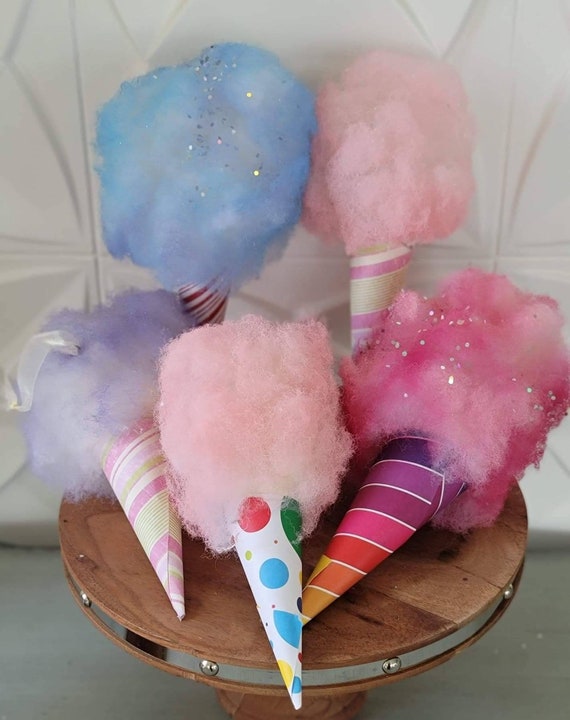 Fake Cotton Candy for Display or Ornaments Etsy