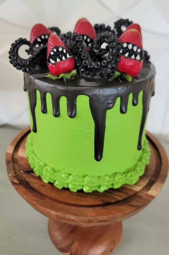 Fake Halloween Cake. Strawberry Faux Cake. - Etsy