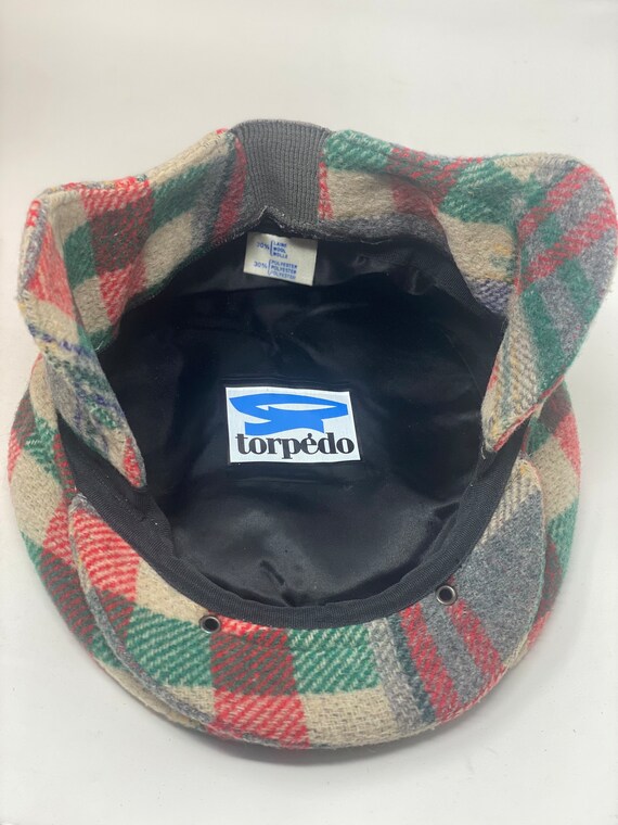 Magnificent Torpedo English wool cap, handmade, s… - image 10