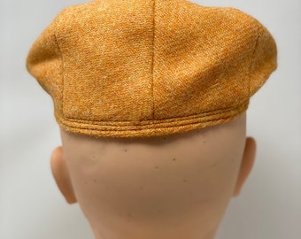 Torpedo Vintage Cap Made in France, 100% Wool, Handmade Torpedo Vintage Cap Made in France, 100% Wool, Handmade