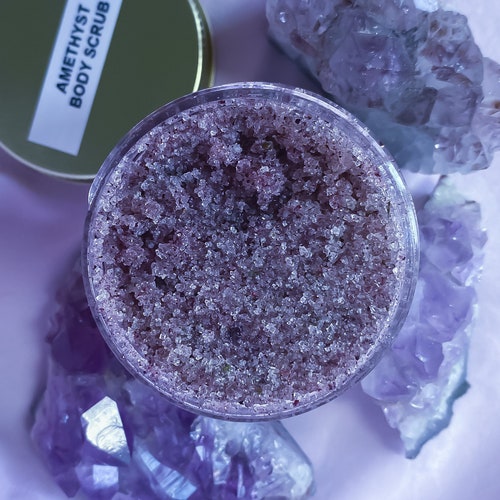 Amethyst body scrub