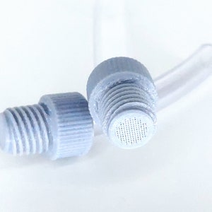 1/2 Male - 1/2 Female, Venting Cap For Ant Nests and tubing, Pair