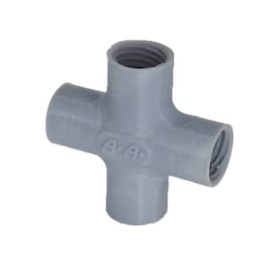 4-Way Ant Tubing Splitter Cross