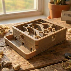 Professional Carpenter Ant Nest | 4x4 Modular Formicarium | Gen 2 Ironed PETG Habitat for 200+ Workers