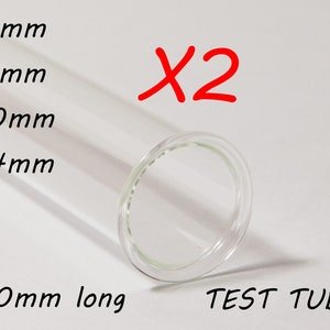 Replacement Glass Test Tubes (QTY 2)
