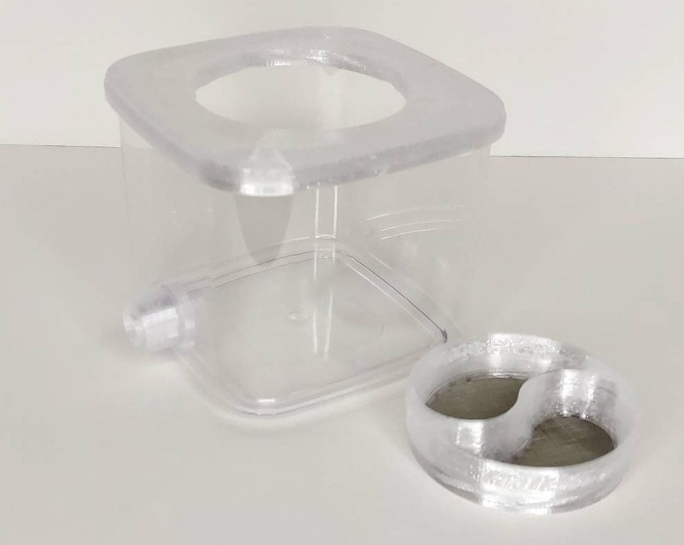 Outworld 5"x5"x4.25" For Ants and Other Insects, Formicarium, 0.3 Gal